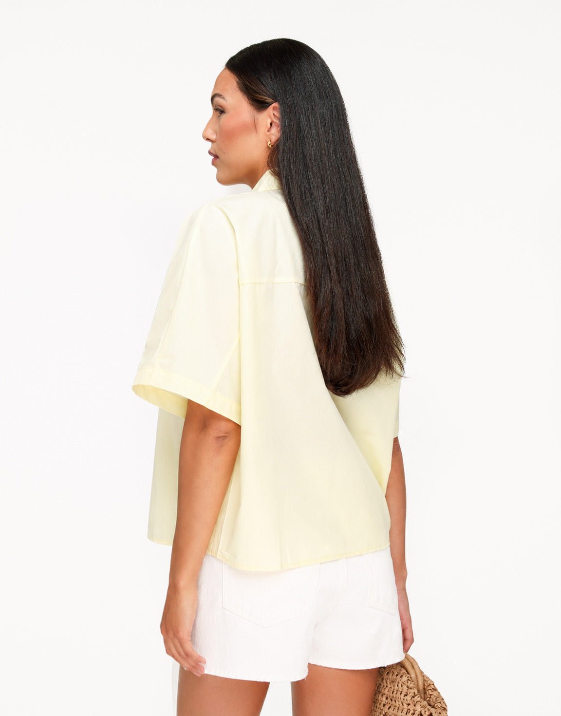 Lichtgele Basic SS - Blouse - Olivia & Kate