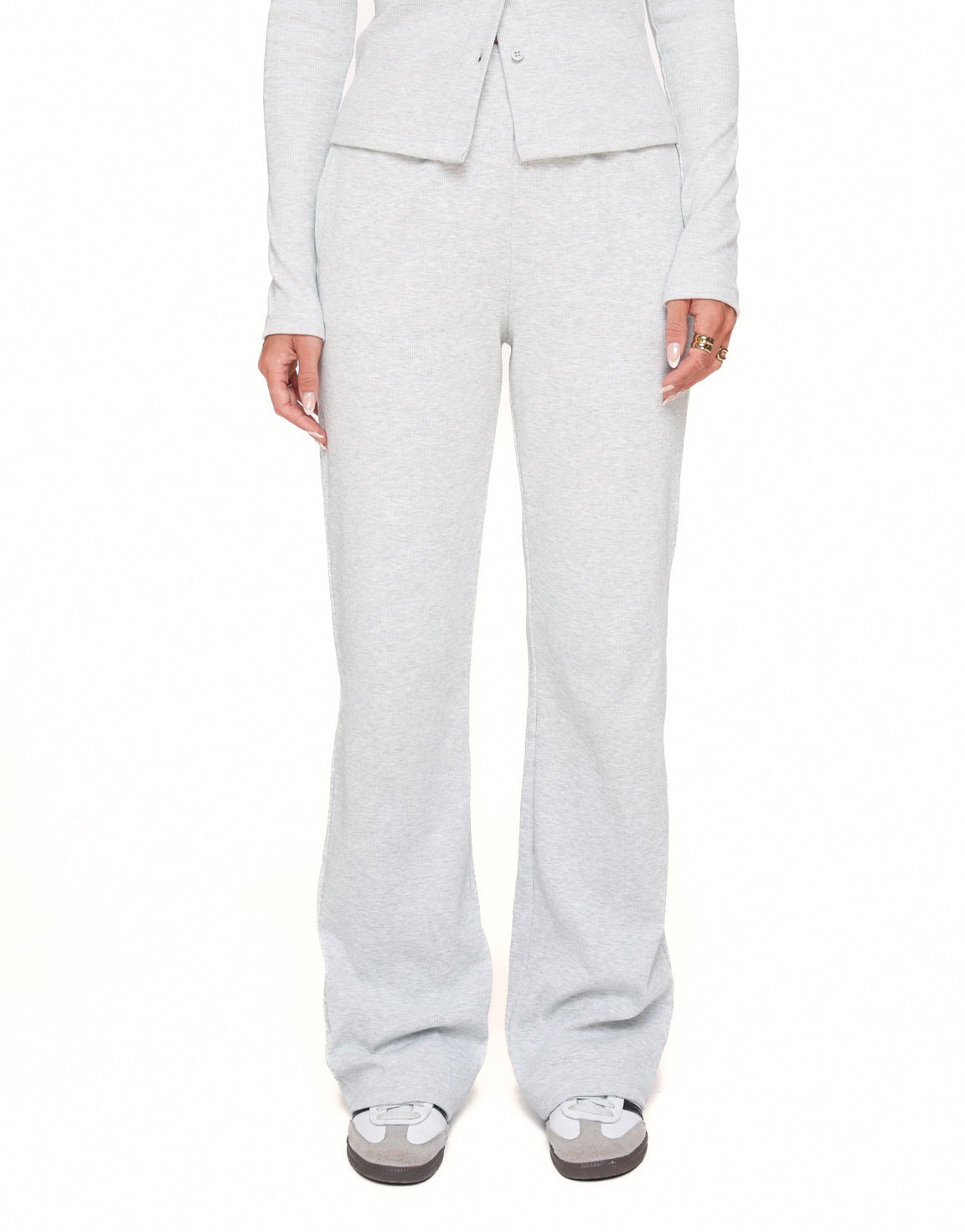 Lichtgrijze Lounge - Broek - Olivia & Kate