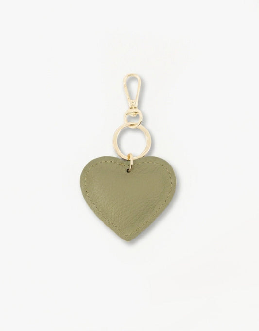 Lichtgroene Hartjes - Sleutelhanger - Olivia & Kate