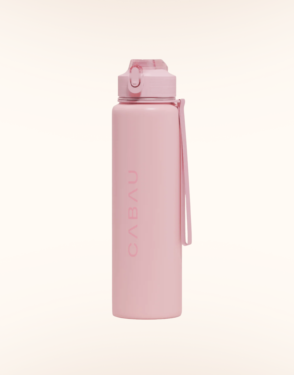 Lichtroze Cabau Stainless Steel - Waterfles - Olivia & Kate