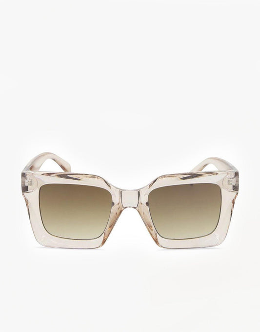 Lichtroze Vierkante - Zonnebril - Olivia & Kate