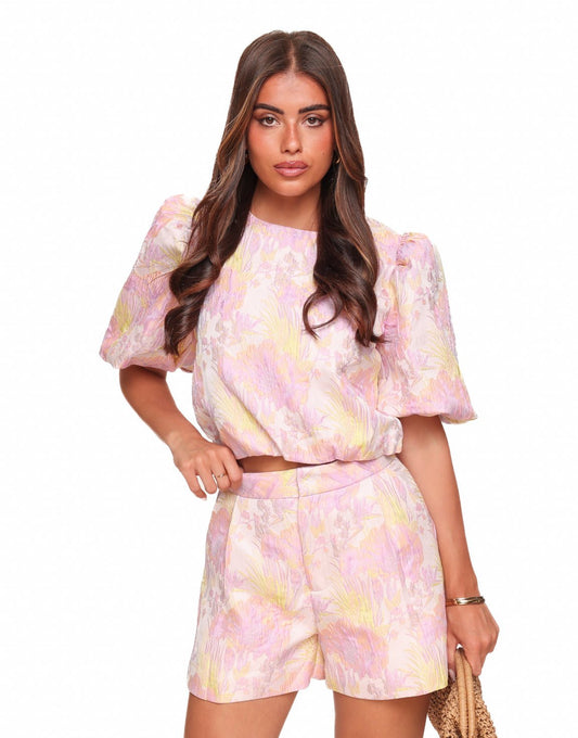 Lila Bloemen - Short - Olivia & Kate