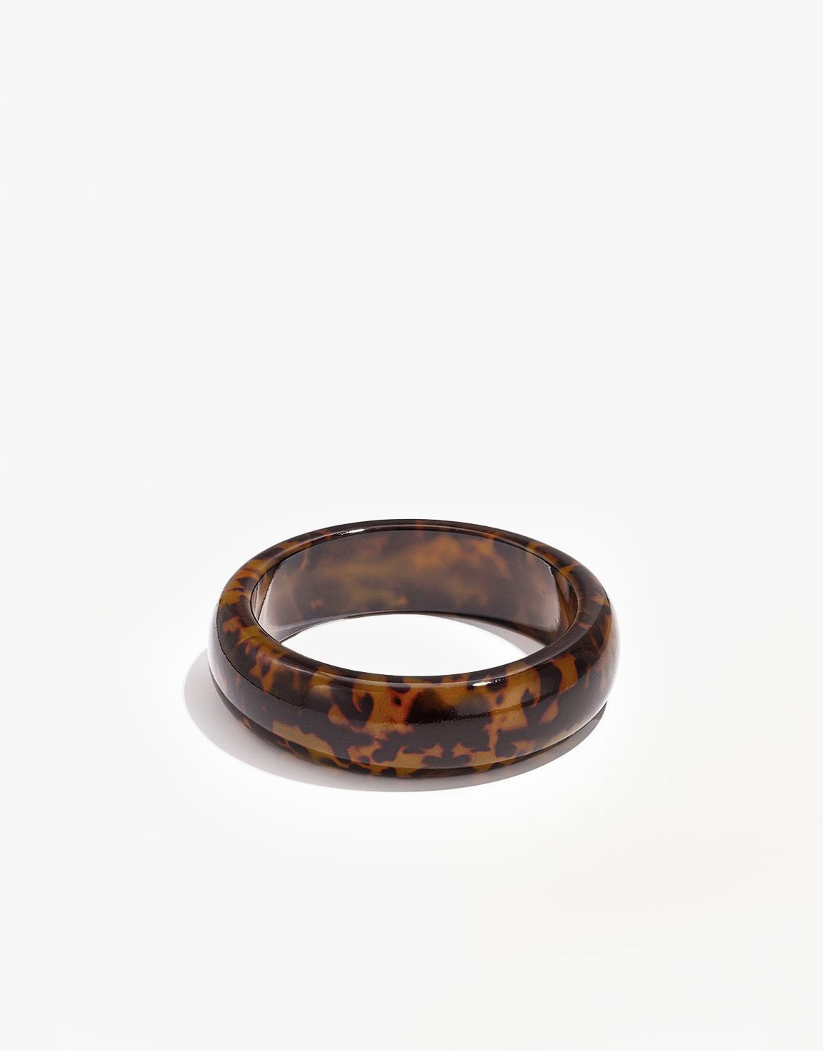 Luipaard Resin Statement Bangle - Armband - Olivia & Kate