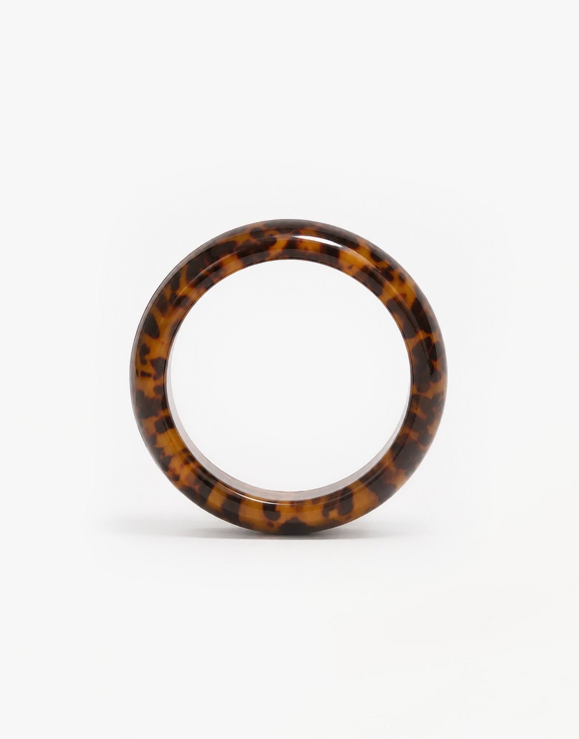 Luipaard Resin Statement Bangle - Armband - Olivia & Kate
