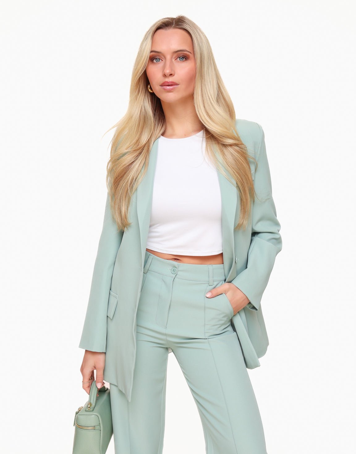 Mint Basic - Blazer - Olivia & Kate