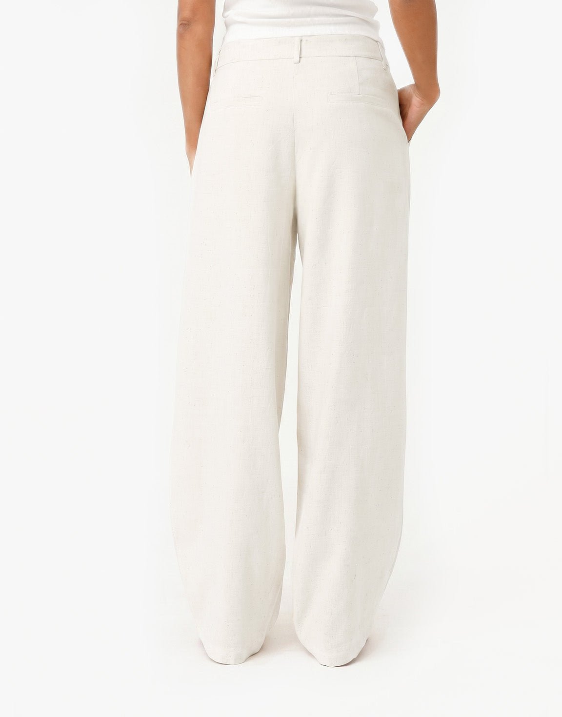 Off White Signature Linnen Blend Ballon - Set - Olivia & Kate