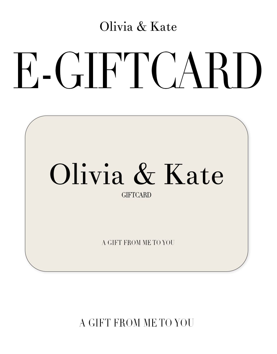 E-giftcard - Olivia