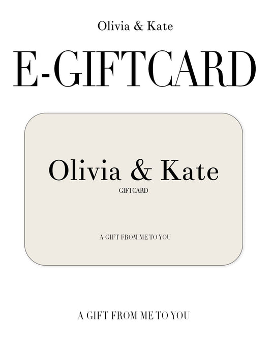 E-giftcard - Olivia & Kate