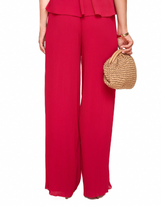 Rode Plisse - Set - Olivia & Kate