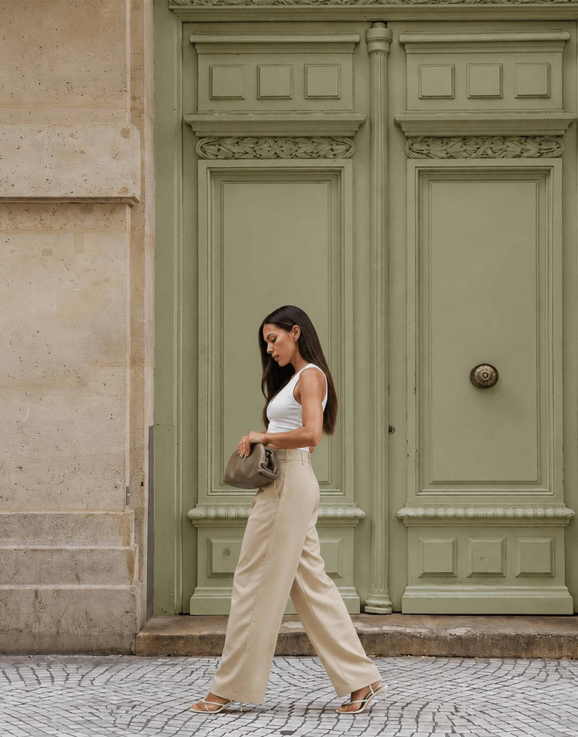 Taupe Ballon - Pantalon - Olivia & Kate