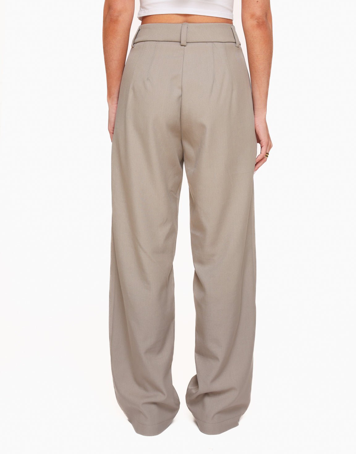 Taupe Classic - Pantalon - Olivia & Kate