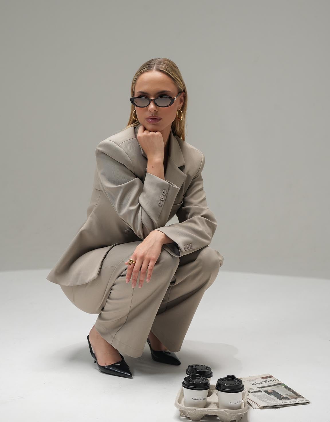 Taupe Classic - Set - Olivia & Kate