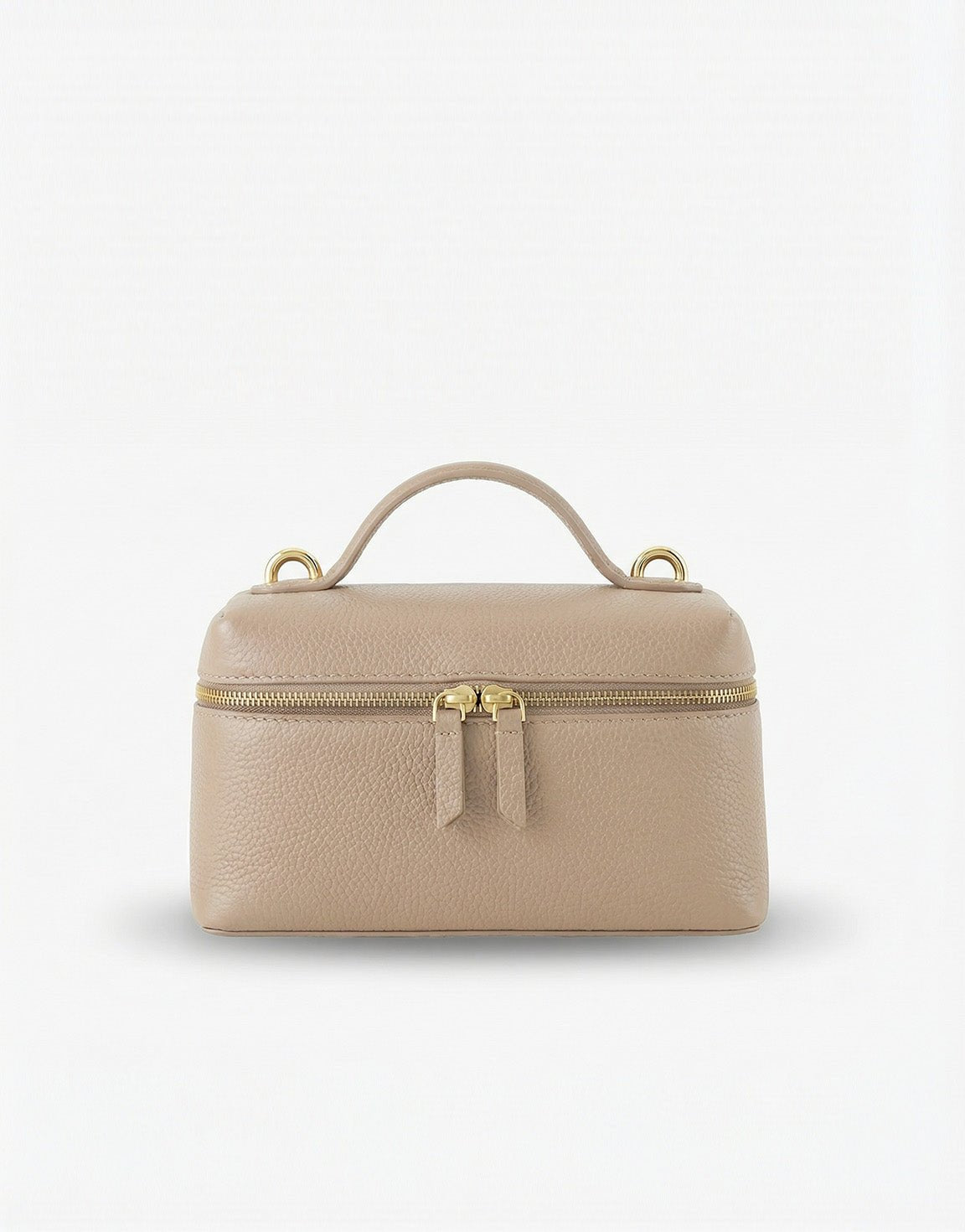 Taupe Rechthoekige - Tas - Olivia & Kate