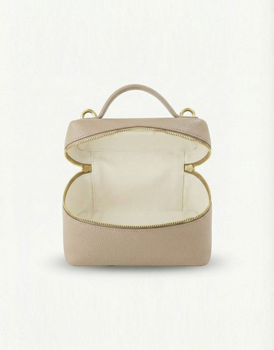 Taupe Rechthoekige - Tas - Olivia & Kate