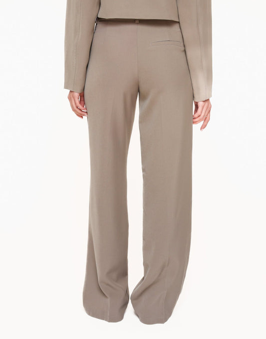 Taupe STUDIO - Trousers - Olivia & Kate