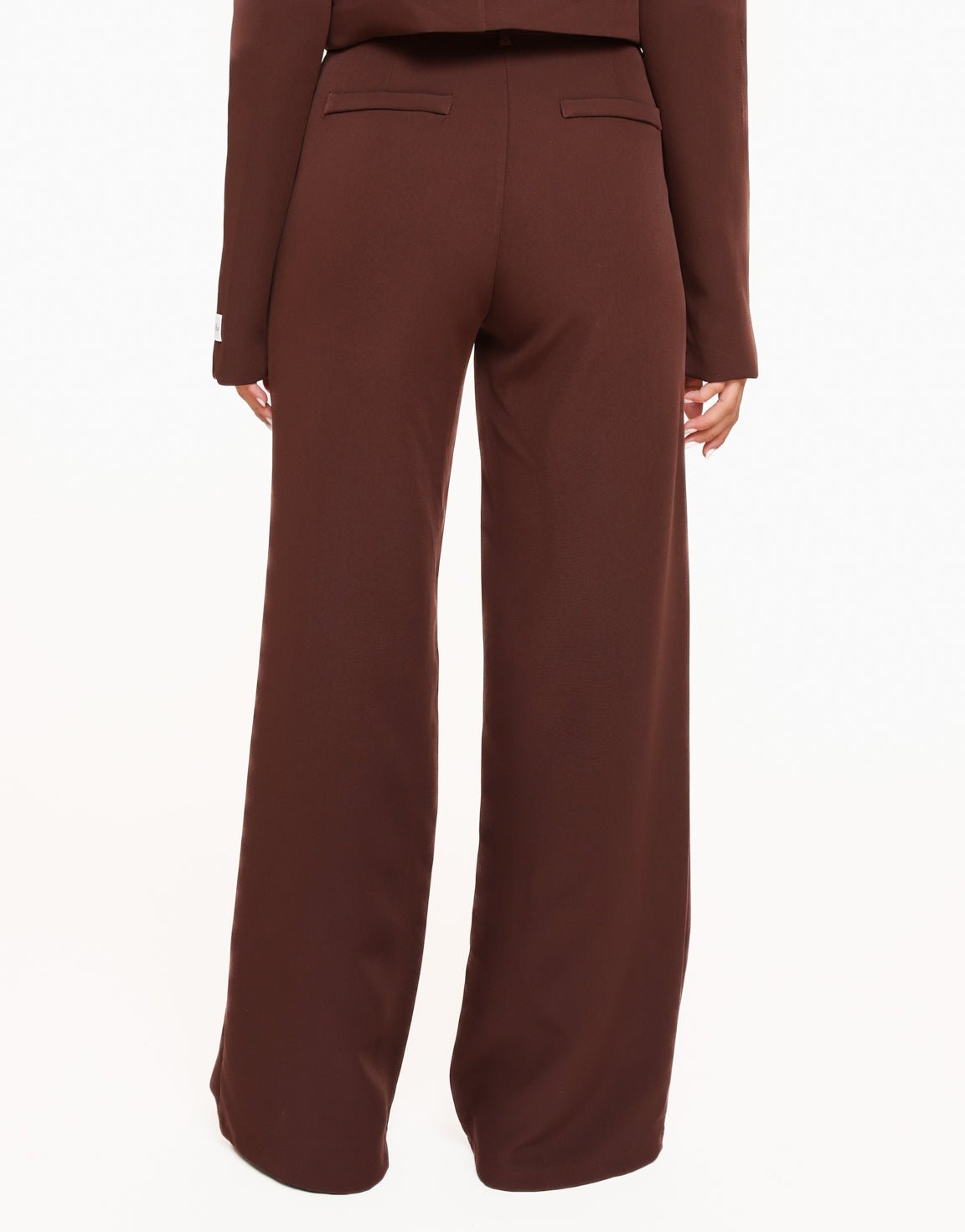 Warm Bruine F/W Edit Hoge Taille - Pantalon - Olivia & Kate