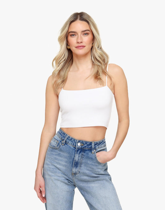 Witte Basic Bandeau - Top - Olivia & Kate