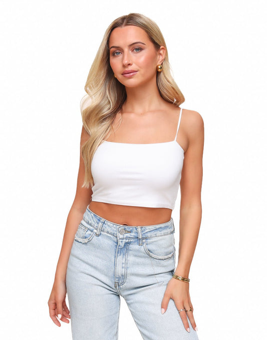 Witte Basic Bandeau - Top - Olivia & Kate