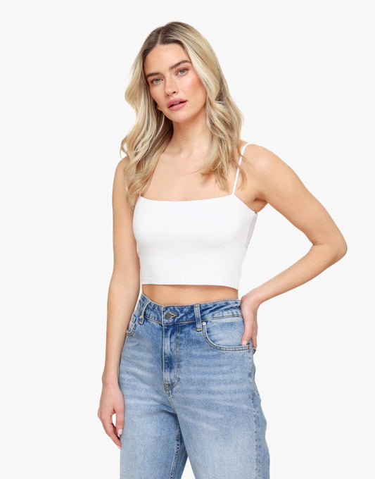 Witte Basic Bandeau - Top - Olivia & Kate