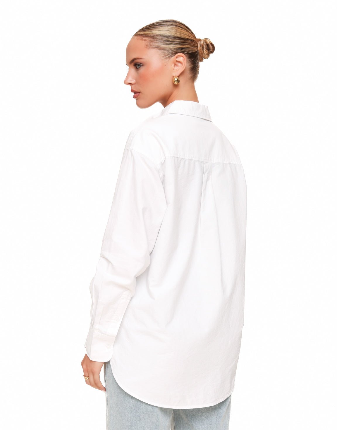 Witte Basic - Blouse - Olivia & Kate