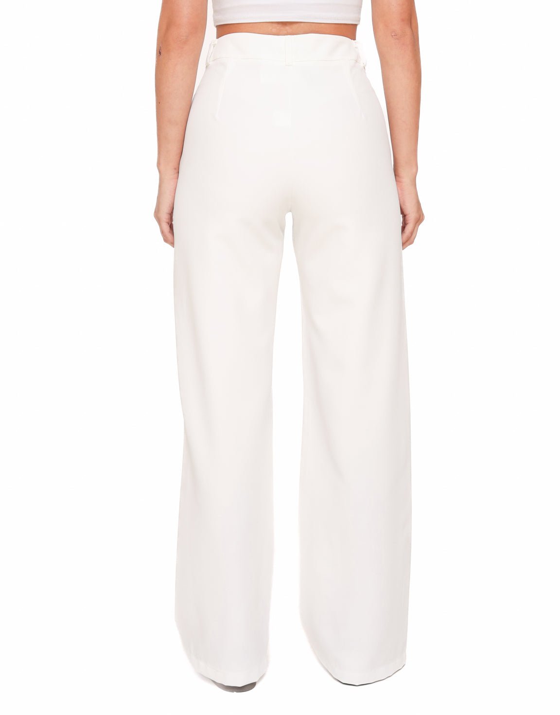 Witte Basic - Pantalon - Olivia & Kate