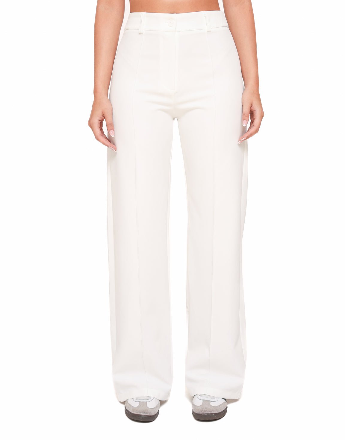Witte Basic - Pantalon - Olivia & Kate