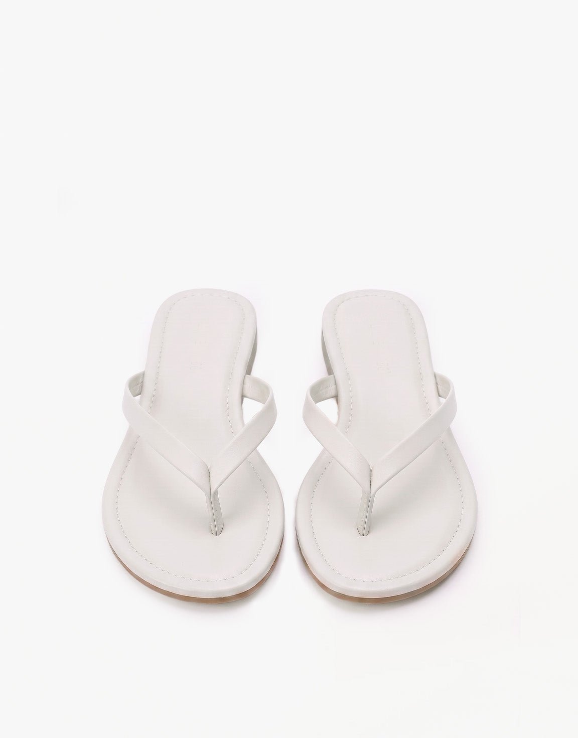 Witte Basic - Teenslippers - Olivia & Kate