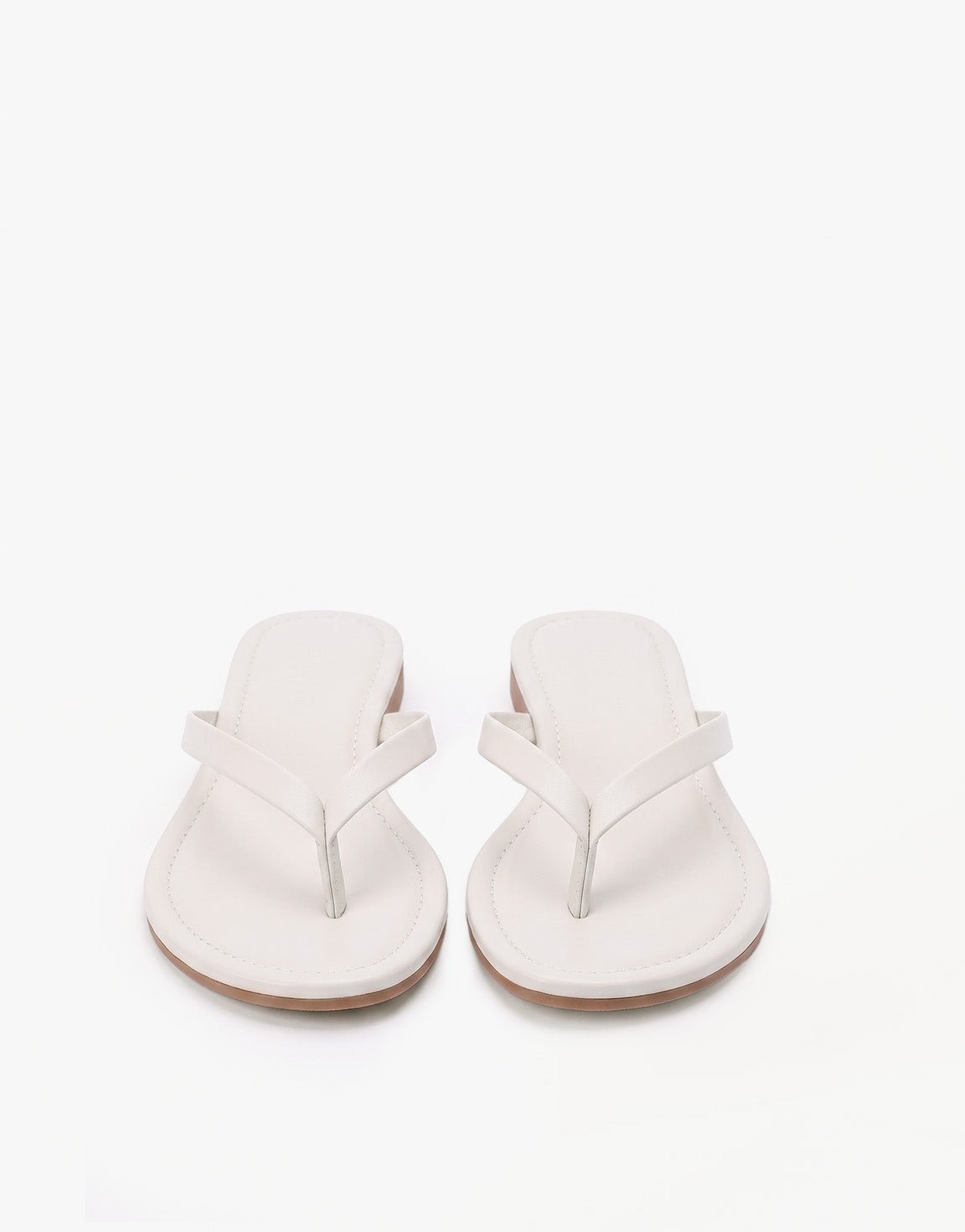 Witte Basic - Teenslippers - Olivia & Kate