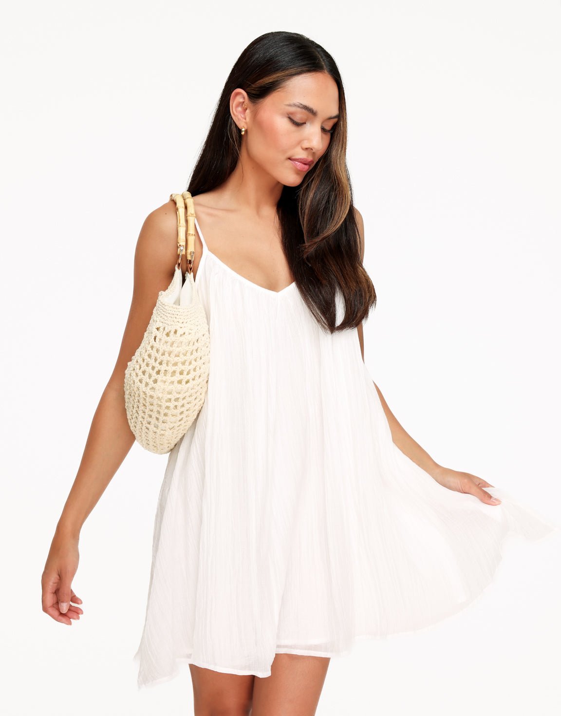 Witte Flowy - Jurk - Olivia & Kate