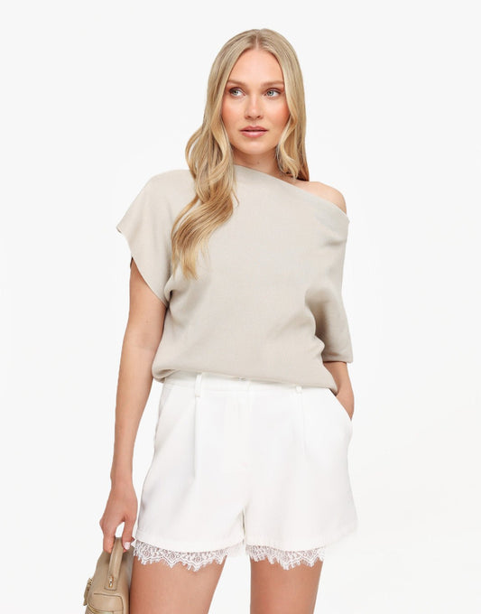 Witte F/W Edit Kanten - Short - Olivia & Kate