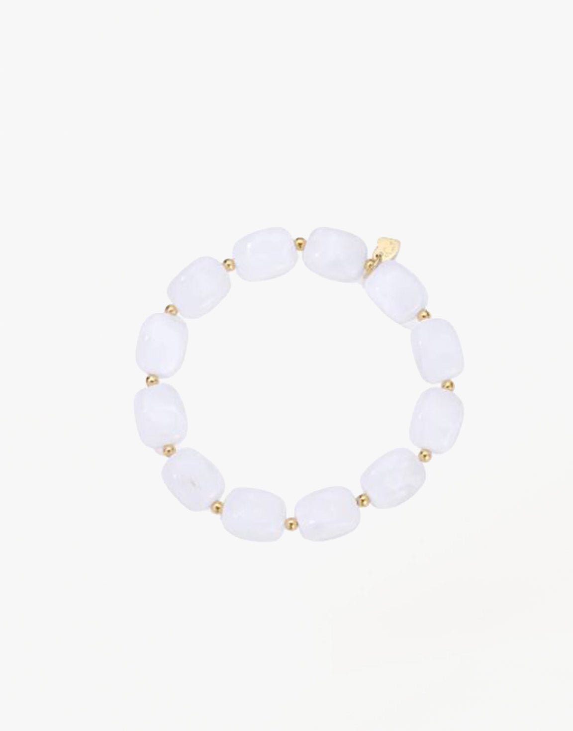 Witte Kleine Kristallen - Armband - Olivia & Kate