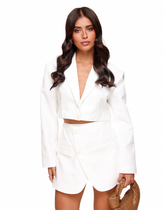 Witte Linnen LS - Set - Olivia & Kate