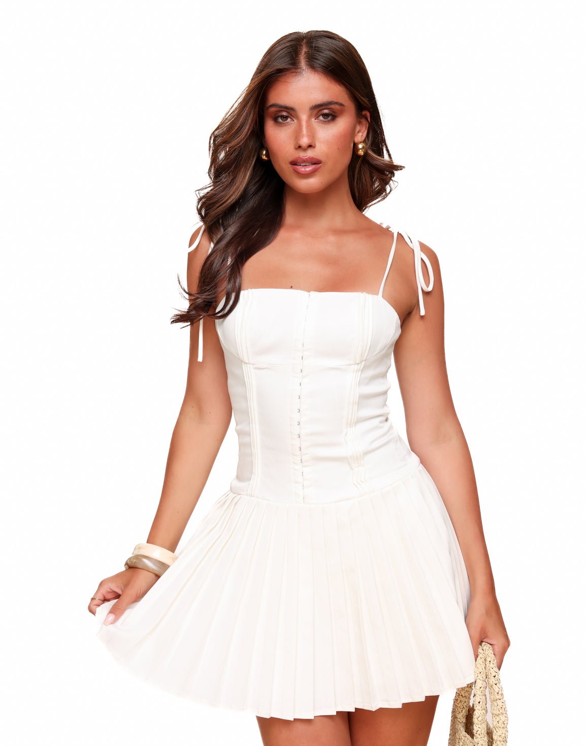 Witte Corset Jurk Olivia Kate Olivia Kate
