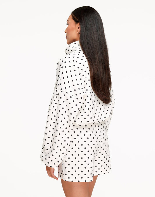 Witte Polkadot Oversized - Set - Olivia & Kate