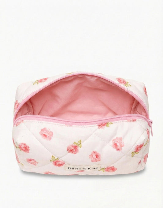 Witte Rozen Make - Up - Tas - Olivia & Kate