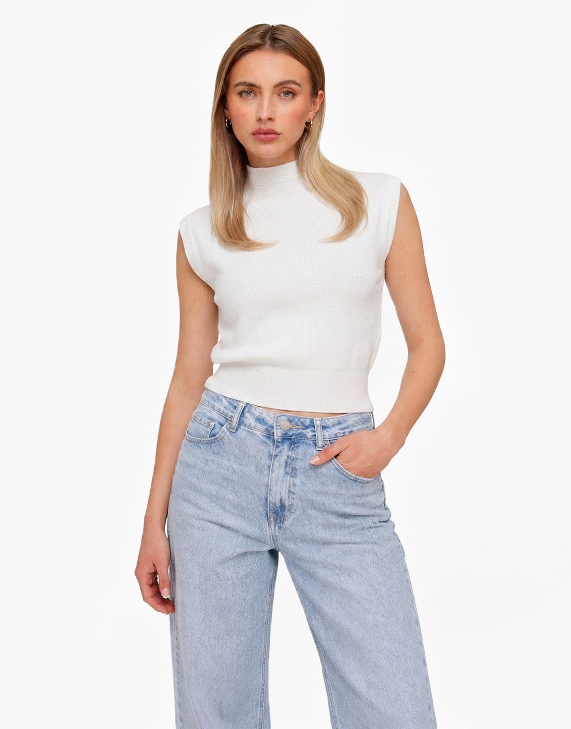 Witte Spencer - Top - Olivia & Kate