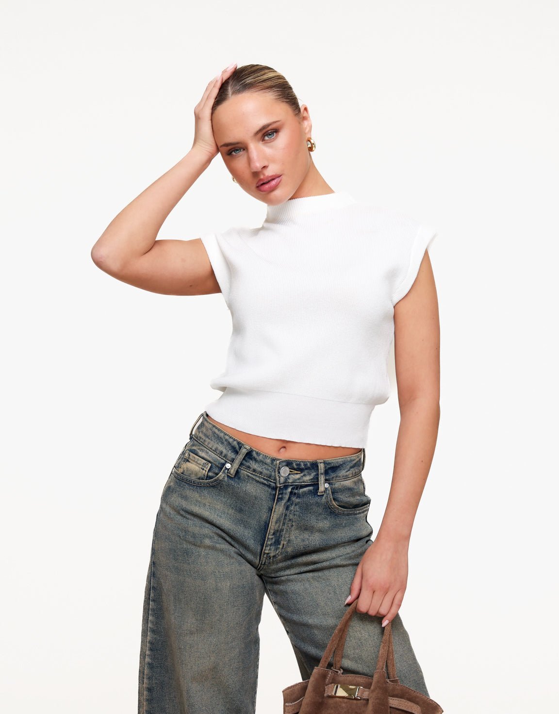 Witte Spencer - Top - Olivia & Kate