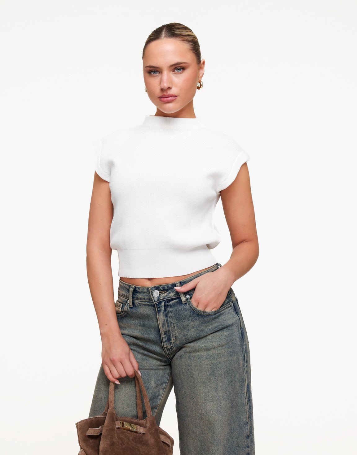 Witte Spencer - Top - Olivia & Kate