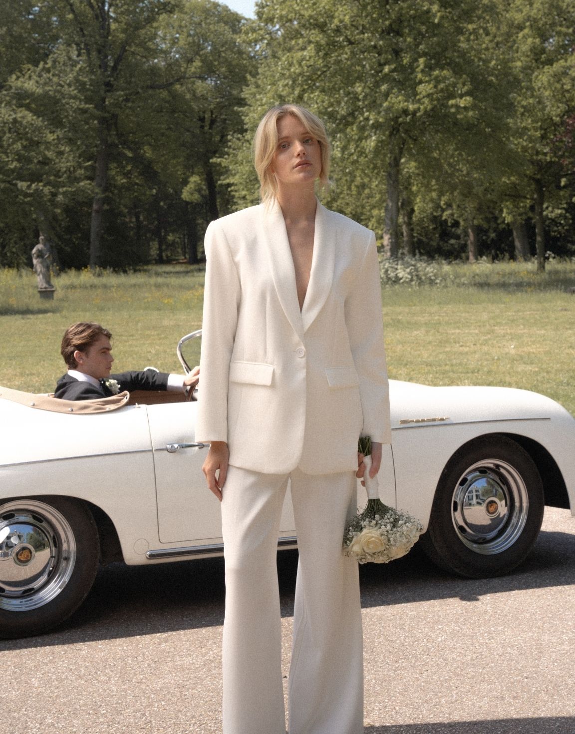 Witte Wijde Classic - Pantalon - Olivia & Kate