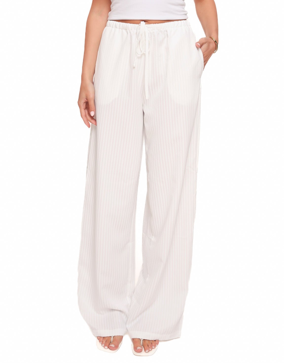 Witte Wijde Oversized - Set - Olivia & Kate