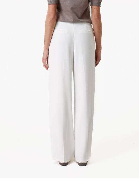 Witte Wijde - Pantalon - Olivia & Kate