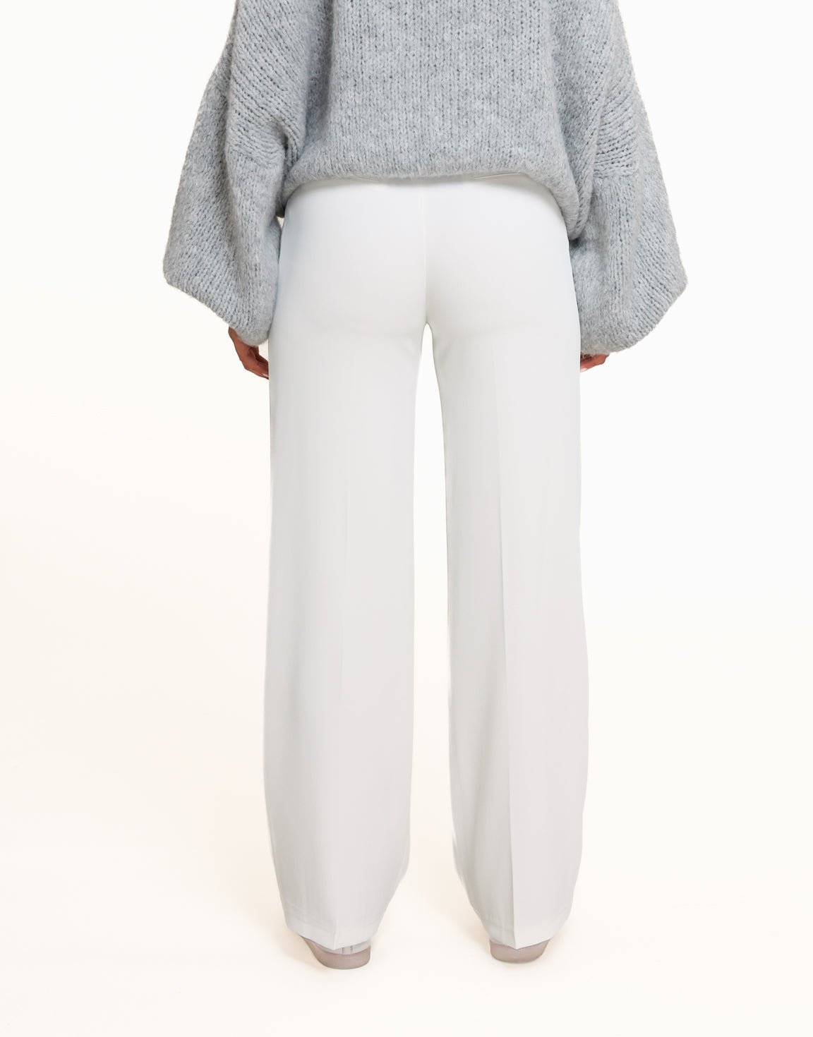 Witte Wijde - Pantalon - Olivia & Kate