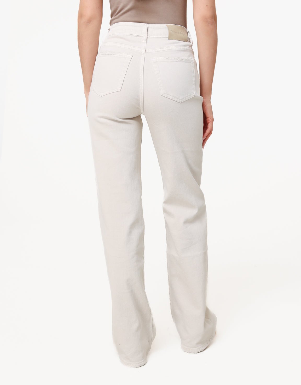 Witte Wijde Tall - Spijkerbroek - Olivia & Kate