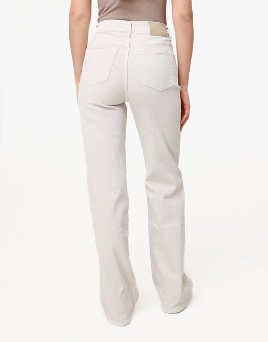 Witte Wijde Tall - Spijkerbroek - Olivia & Kate