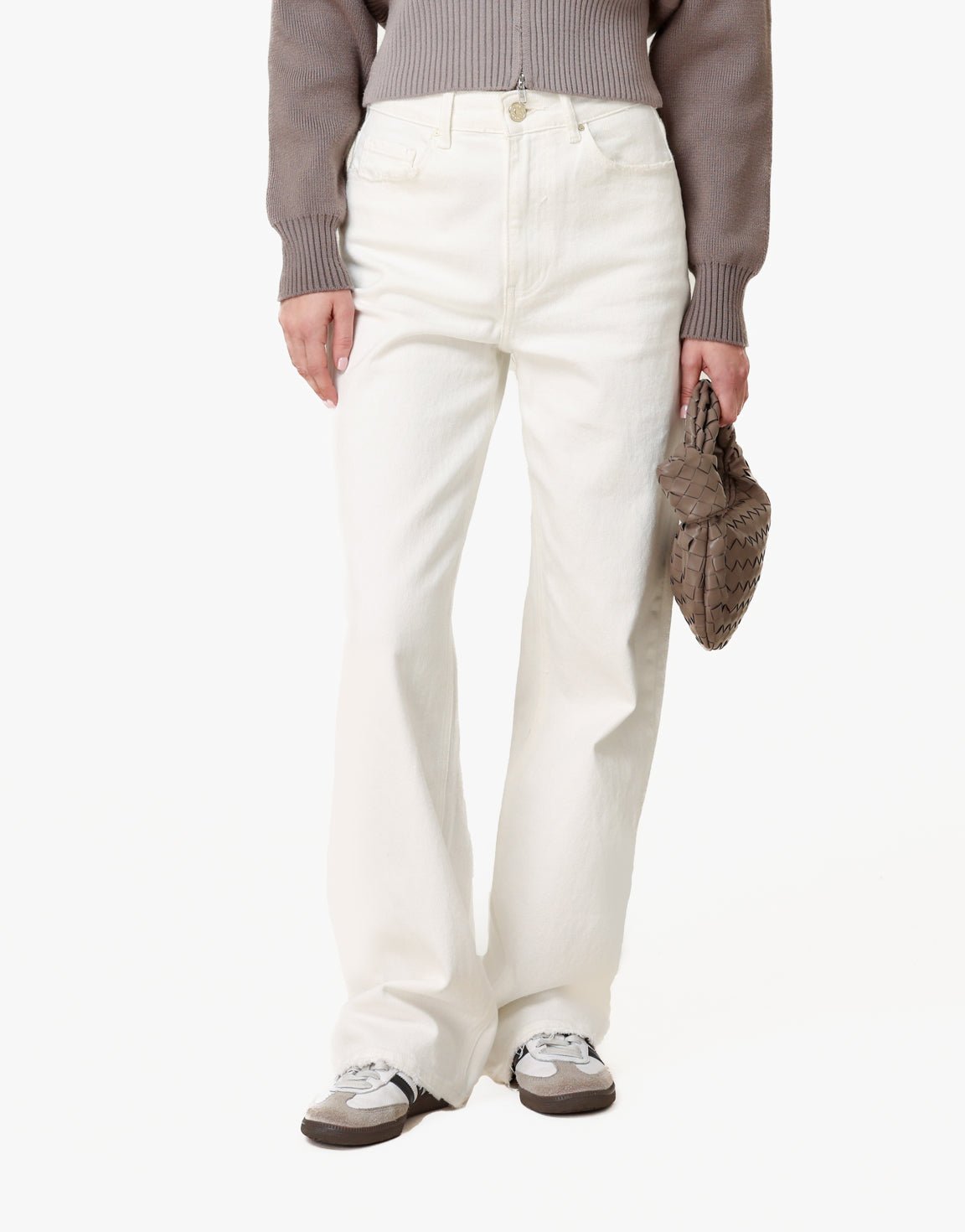 Witte Wijde Tall - Spijkerbroek - Olivia & Kate