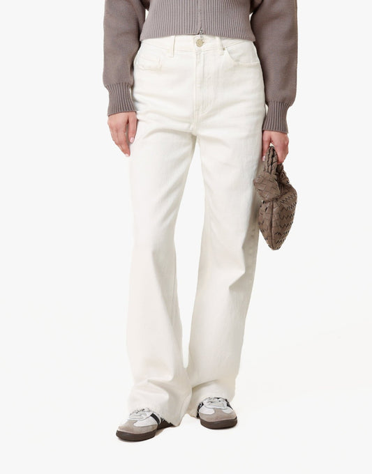 Witte Wijde Tall - Spijkerbroek - Olivia & Kate