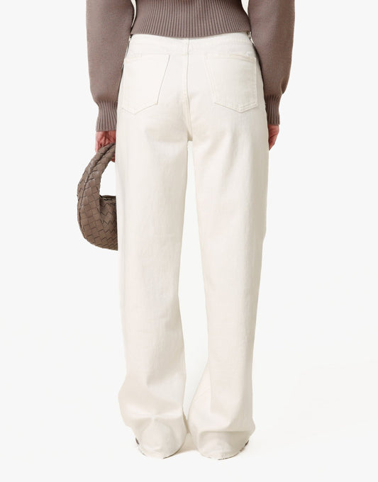 Witte Wijde Tall - Spijkerbroek - Olivia & Kate