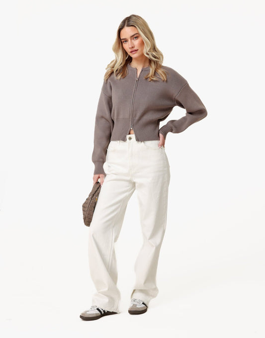 Witte Wijde Tall - Spijkerbroek - Olivia & Kate