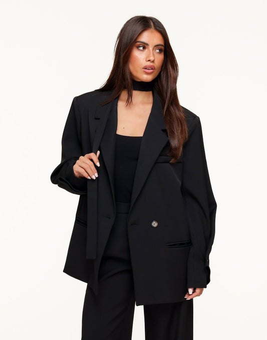 Zwarte Classic Oversized - Blazer - Olivia & Kate