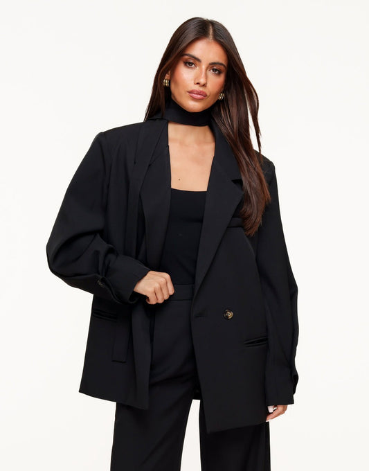 Zwarte Classic Oversized - Blazer - Olivia & Kate